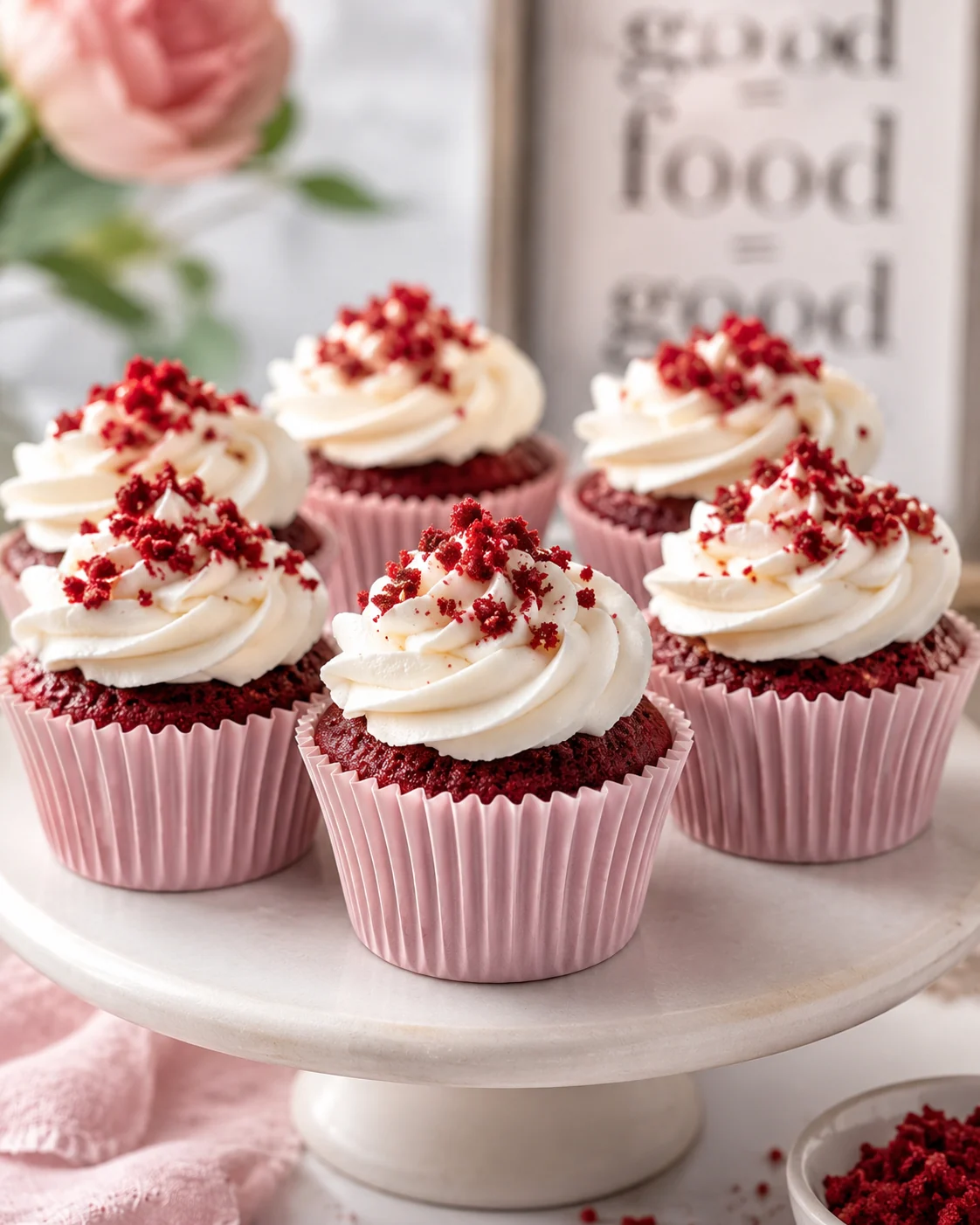 Капкейки red velvet
